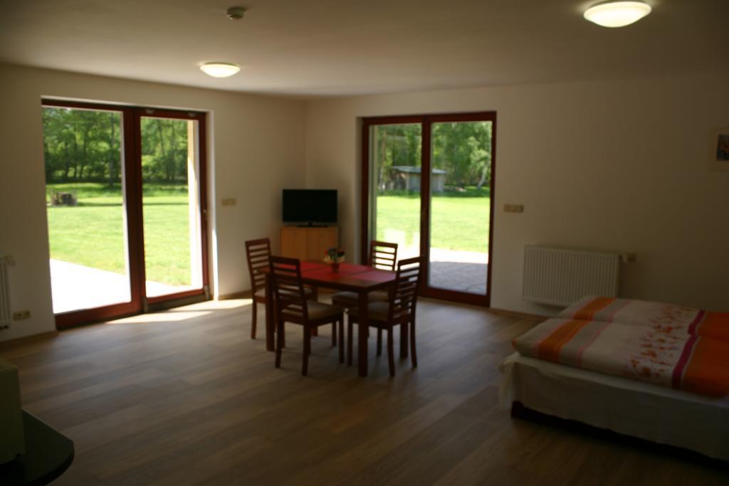 Penzion U Blatce Hotel Nove Hrady  Bagian luar foto